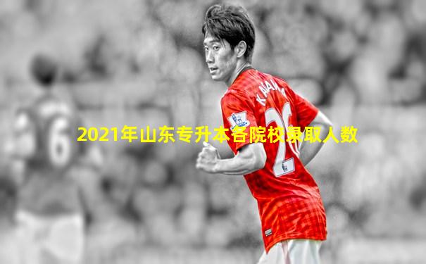 2021年山东专升本各院校录取人数