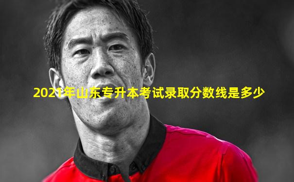 2021年山东专升本考试录取分数线是多少
